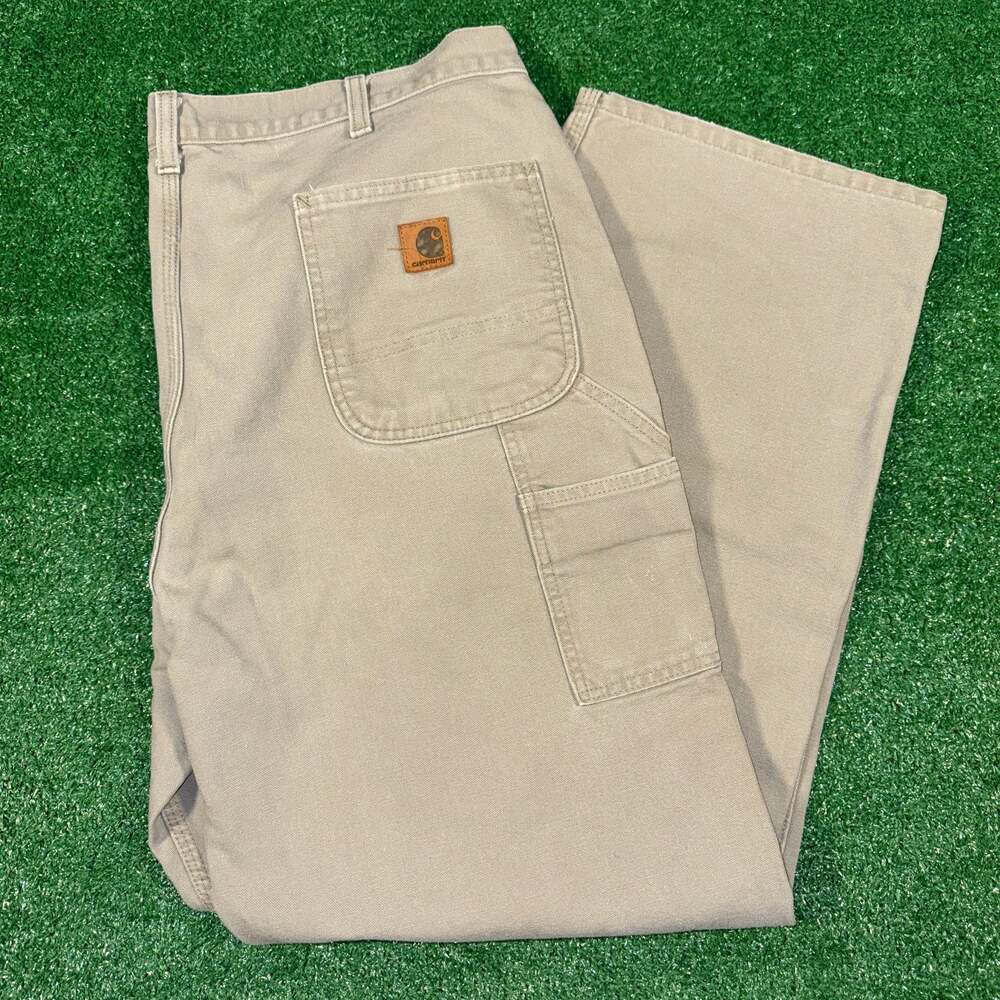 Y2K Carhartt B11 DES Original Dungaree Fit Carpenter Pants 40x32
